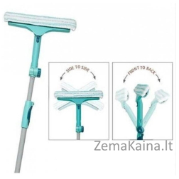 LEIFHEIT 51120 langų valymo įrankis 28 cm Nerūdijančiojo plieno, Turkis