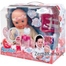 Lėlė Agatka + gydytojo rinkinys