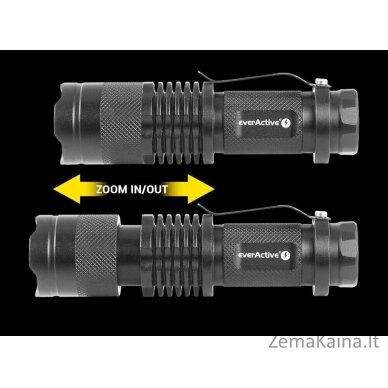 LED rankinis žibintuvėlis everActive FL-180 "Bullet" su CREE XP-E2 LED 5