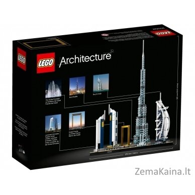 LEGO ARCHITECTURE 21052 DUBAJUS 1