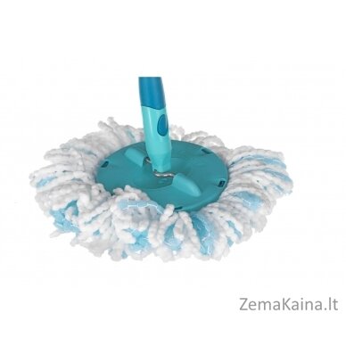 LEIFHEIT Clean Twist Mop Ergo mobile grindų valymo rinkinys / kibiras Viengubas bakelis Mėlyna 11