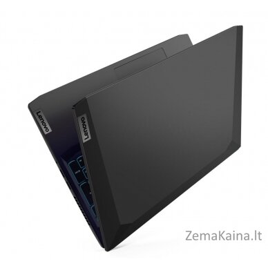 Lenovo IdeaPad Gaming 3 15IHU6 i7-11370H Knyginis kompiuteris 39,6 cm (15.6") „Full HD“ Intel® Core™ i7 16 GB DDR4-SDRAM 512 GB SSD NVIDIA GeForce RTX 3050 Wi-Fi 6 (802.11ax) NoOS Juoda 8