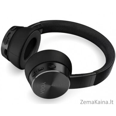 Lenovo Yoga Active Noise Cancellation Headset Wired & Wireless Head-band Music USB Type-C Bluetooth Black 3