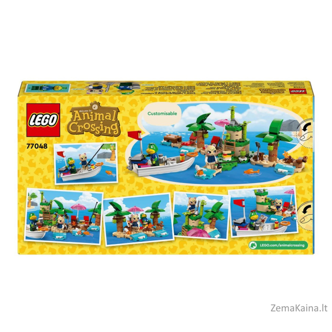 LEGO ANIMAL CROSSING 77048 Ekskursija laivu po Kapp'n's salą 1