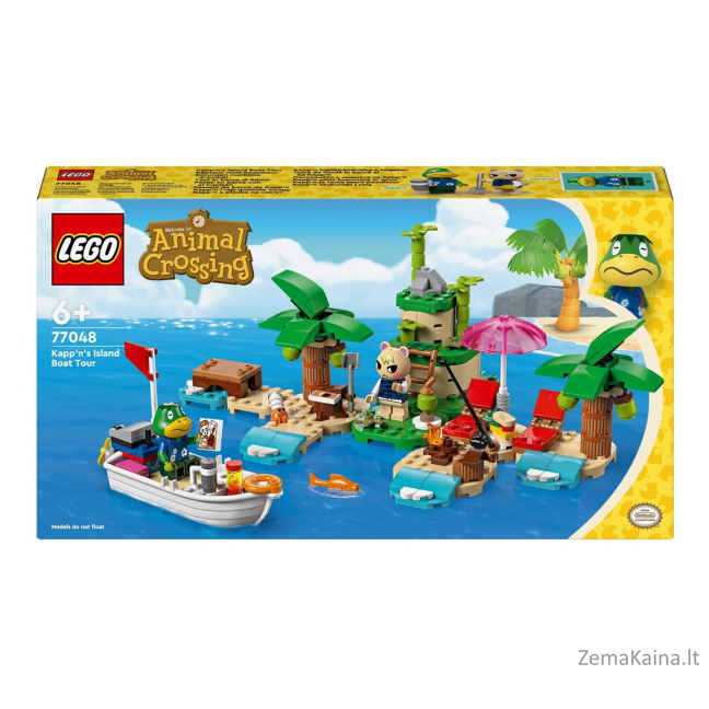 LEGO ANIMAL CROSSING 77048 Ekskursija laivu po Kapp'n's salą
