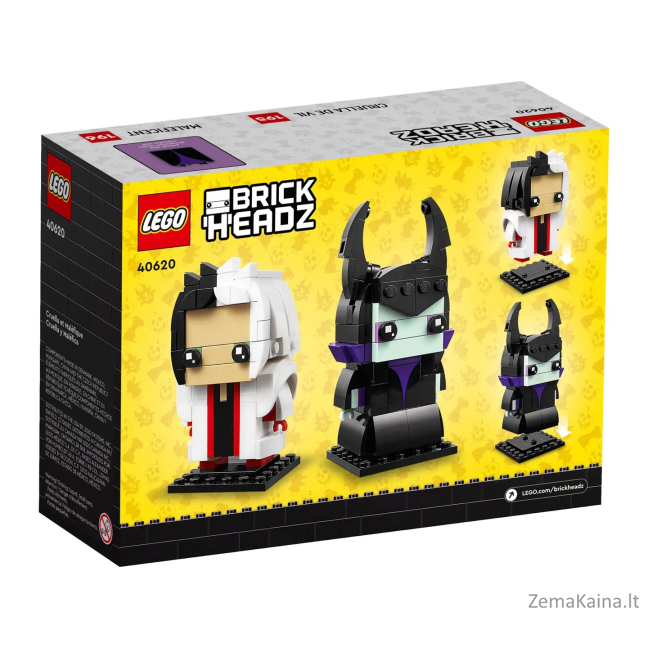 LEGO BRICKHEADZ 40620 Cruella & Maleficent 1