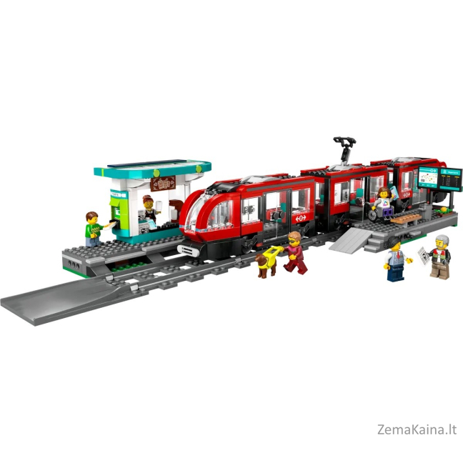 LEGO City 60423 Tramwaj miejski ze stacją 3