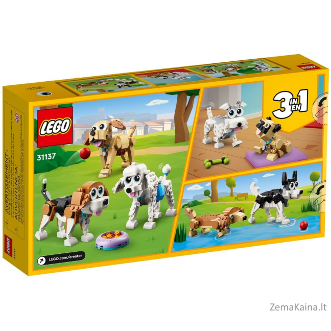 LEGO CREATOR 31137 ŽAVŪS ŠUNYS 1