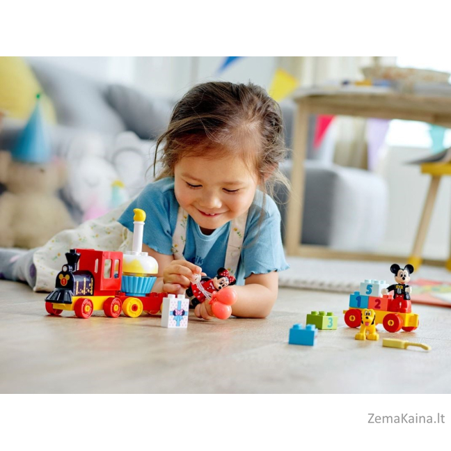 LEGO DUPLO 10941 Urodzinowy pociąg myszek Miki i Minnie 11