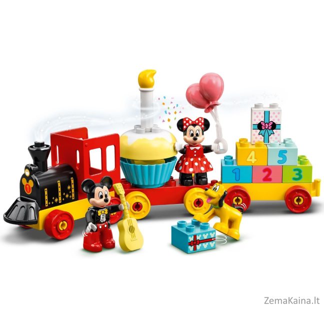 LEGO DUPLO 10941 Urodzinowy pociąg myszek Miki i Minnie 6