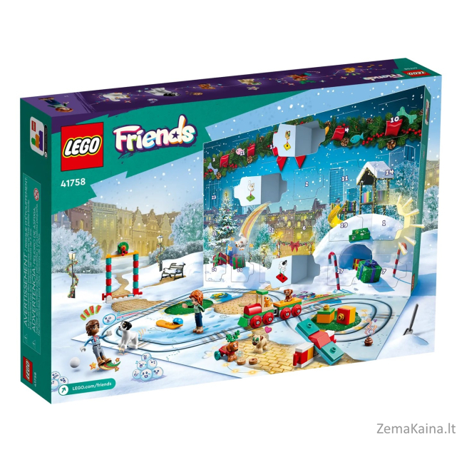 LEGO FRIENDS 41758 LEGO DRAUGŲ ADVENTO KALENDORIUS 2023 1