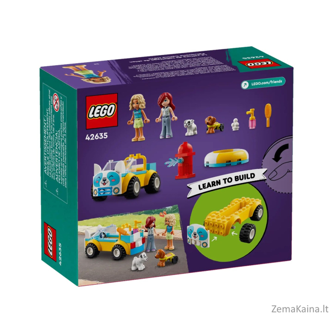LEGO Friends 42635 Samochód do pielęgnacji psów 1