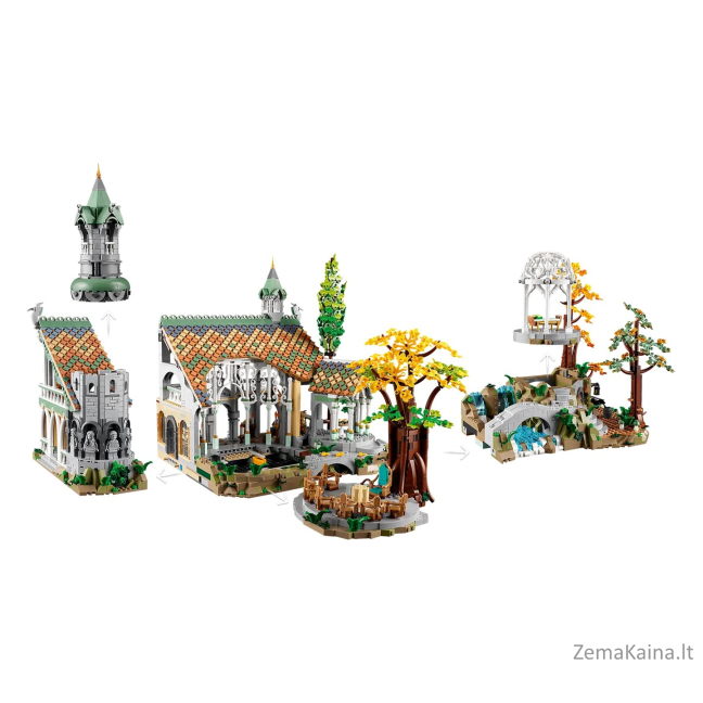 LEGO ICONS 10316 ŽIEDŲ VALDOVAS: RIVENDELL