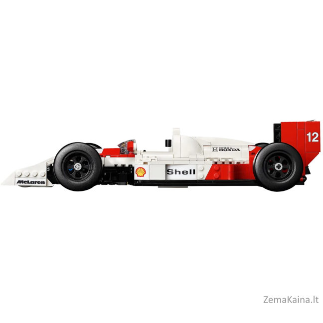 LEGO ICONS 10330 McLaren MP4/4 ir Ayrtonas Senna 3