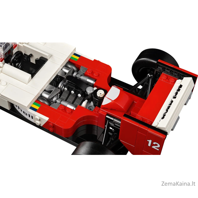 LEGO ICONS 10330 McLaren MP4/4 ir Ayrtonas Senna 4