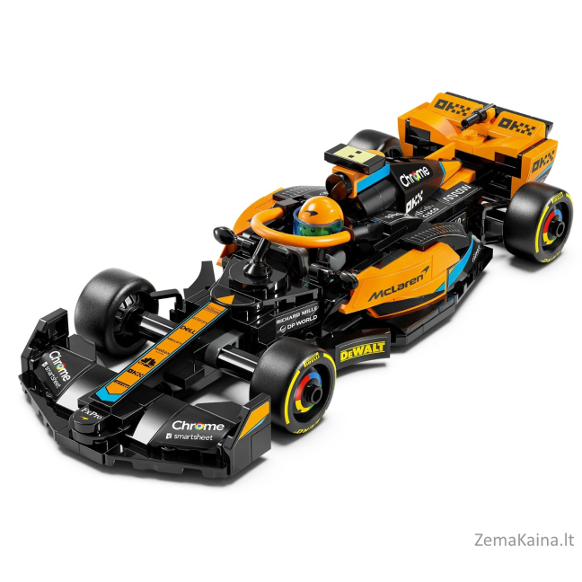 LEGO SPEED CHAMPIONS 76919 2023 m. McLaren Formula 1 lenktyninis automobilis 7
