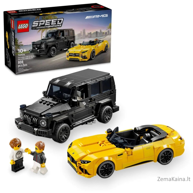 LEGO SPEED CHAMPIONS 76924 Mercedes-AMG G 63 ir Mercedes-AMG SL 63