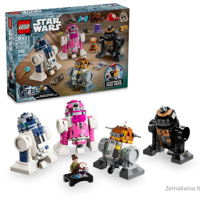 LEGO STAR WARS 75392 Kūrybiškas droidų konstravimo rinkinys