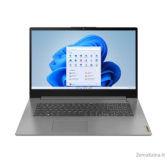 Lenovo IdeaPad 3 17IAU7 i5-1235U 17.3" FHD IPS 300nits AG 16GB DDR4 3200 SSD512 Intel Iris Xe Graphics Win11 Arctic Grey 7