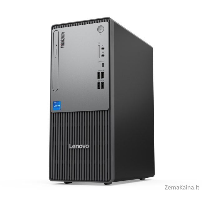 Lenovo ThinkCentre Neo 50t G5 TWR i3-14100 8GB DDR5 SSD512 UHD 730 W11Pro Black 3Y OnSite 1