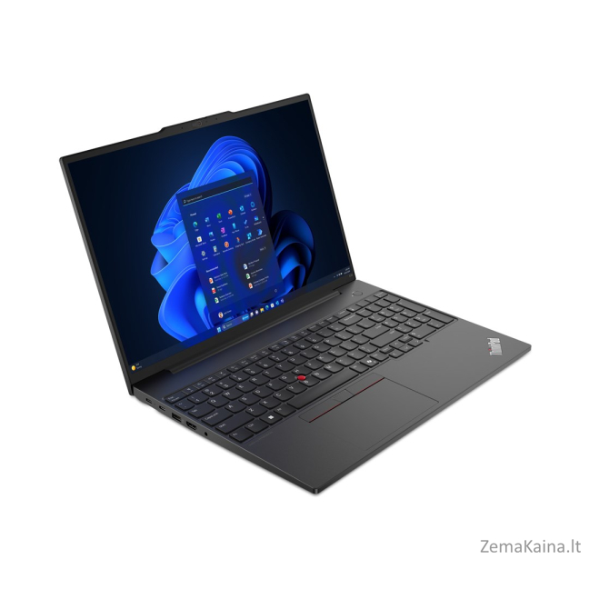 Lenovo ThinkPad E16 AMD Ryzen™ 5 7535HS Laptop 40.6 cm (16") WUXGA 16 GB DDR5-SDRAM 512 GB SSD Wi-Fi 6E (802.11ax) Windows 11 Pro Black 2