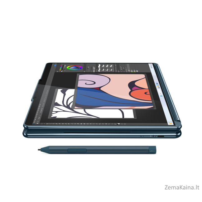 Lenovo Yoga Book 9 13IMU9 Ultra 7 155U 2x 13.3" 2.8K OLED 400nits Glossy 60Hz 32GB LPDDR5x-7467 SSD512 Intel Arc Graphics Win11 Tidal Teal 2