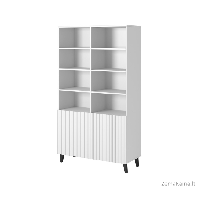 Lentynos PAFOS 100x40x176,5 cm baltos matinės