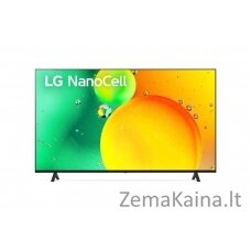 LG 43NANO753QC televizorius 109,2 cm (43") 4K Ultra HD Smart TV „Wi-Fi“ Juoda