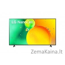 LG 86NANO753QA televizorius 2,18 m (86") 4K Ultra HD Smart TV „Wi-Fi“ Juoda