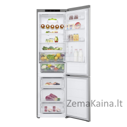 LG GBV3200DPY šaldytuvas-šaldiklis Pastatomi 387 L D Metalinis, Sidabras