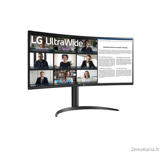 LG 34WR50QK-B computer monitor 86.4 cm (34") 3440 x 1440 pixels Wide Quad HD Black 2