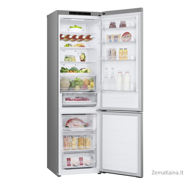 LG GBV3200DPY šaldytuvas-šaldiklis Pastatomi 387 L D Metalinis, Sidabras 11