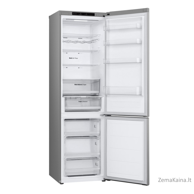 LG GBV3200DPY šaldytuvas-šaldiklis Pastatomi 387 L D Metalinis, Sidabras 12