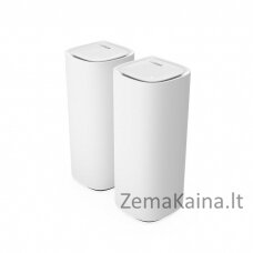 Linksys Velop Pro 7 Trijų dažnio juostų (2,4 GHz / 5 GHz / 6 GHz) Wi-Fi 7 (802.11be) Balta 5 Vidinis