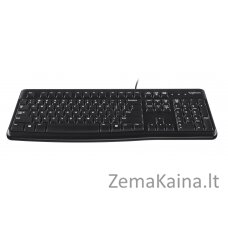 Logitech Keyboard K120 for Business klaviatūra USB QWERTY Anglų Juoda