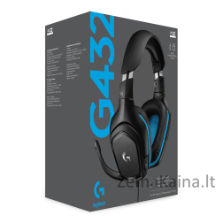 Žaidimų ausinės Logitech G G432  7.1 Surround