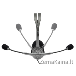 Logitech H110 Stereo Headset Head-band 3.5 mm connector Grey