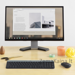Logitech MK470 klaviatūra Pelė įskaityta USB QWERTY JAV tarptautinė versija Grafitas