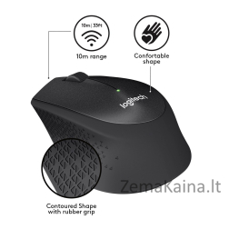 LOGITECH PELĖ M330 SILENT PLUS BLACK