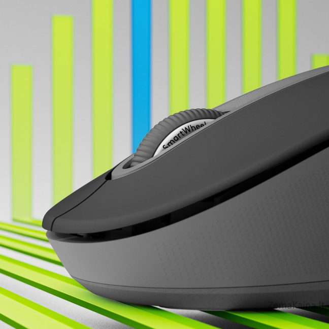 Logitech Signature M650 kompiuterio pelė Dešinės rankos RD belaidis ryšys + „Bluetooth“ Optinis 2000 DPI 1