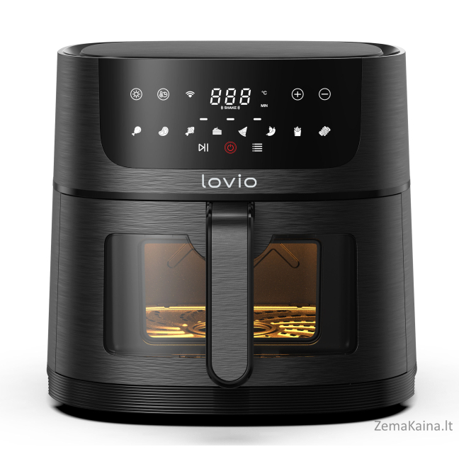 Lovio LVAF002BK PureFry XL Smart 6L Black 1