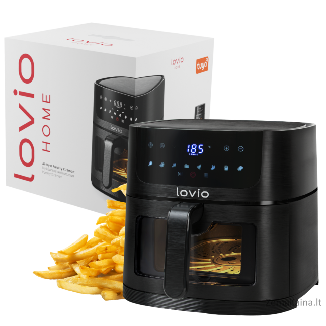 Lovio LVAF002BK PureFry XL Smart 6L Black 9