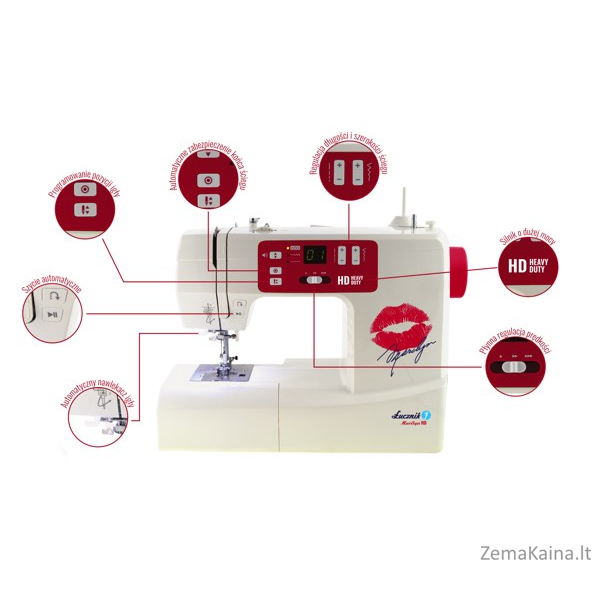 Łucznik Marilyn HD Talent Automatinė siuvimo mašina Elektromechaninis 5
