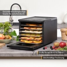 Maisto džiovyklė First 5126-9 6 padėklai 500 W
