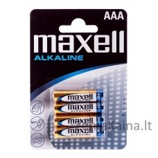 Maxell Battery Alkaline LR-03 AAA 4-Pack Vienkartinė baterija Šarminis