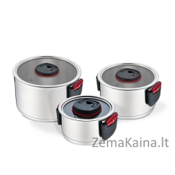 Maestro MR-3530-6 Puodų rinkinys su atlenkiamomis rankenomis 6 vnt.