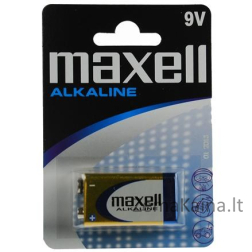 Maxell Alkaline Vienkartinė baterija 9V Šarminis