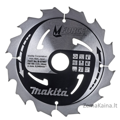 Makita HS7611 Nešiojamasis diskinis pjūklas 19 cm 5500 RPM 1600 W 2