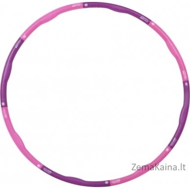 Masažinis pasunkintas lankas lieknėjimui inSPORTline Hoop 100cm 1200g 1