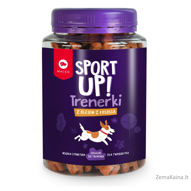 MACED  Trenerki SPORT UP z olejem z łososia 300 G 3
